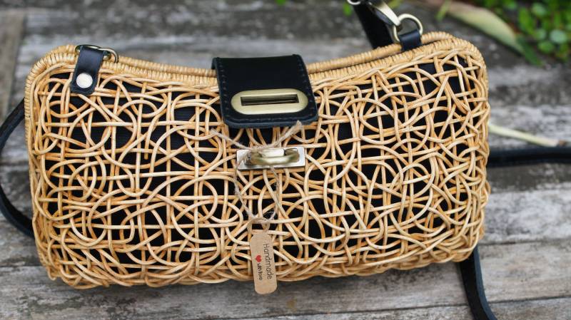 Premium Rattan Tasche Adinda Premium Rattan Tasche Adinda von JosysRattanBags