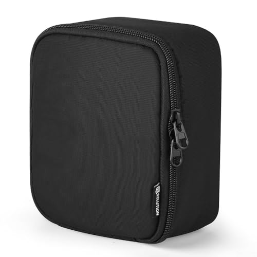 Jotekonoby 3-in-1-Aufbewahrungstasche für Elektronikzubehör, Nylon, Reise-Ladekabel-Organizer-Tasche, mit Netzfächern für Powerbank, Schwarz Jotekonoby 3-in-1-Aufbewahrungstasche für Elektronikzubehör, Nylon, Reise-Ladekabel-Organizer-Tasche, mit Netzfächern für Powerbank, Schwarz von Jotekonoby