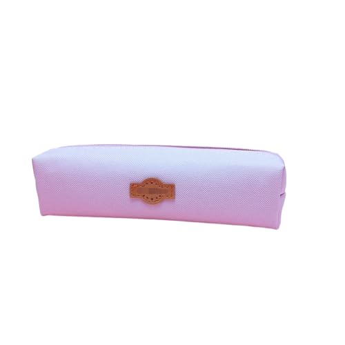 2 Stück – Minimal personalisierte Schreibwaren-Tasche für Männer und Frauen – Schüler-Bleistift-Schreibwaren-Aufbewahrungs-Bleistift-Box – Rosa 2 Stück – Minimal personalisierte Schreibwaren-Tasche für Männer und Frauen – Schüler-Bleistift-Schreibwaren-Aufbewahrungs-Bleistift-Box – Rosa von Joucien