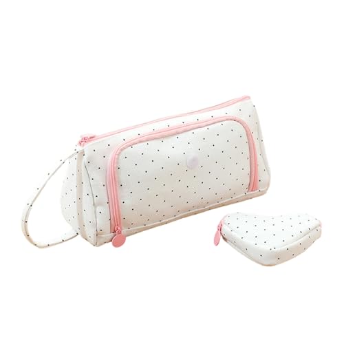 Einfache und personalisierte Prüfungsbedarf, Schreibwarentasche, japanische Business-Bürobedarf, Handtasche, 418 Sterne, gepunktet, Leinwand-Version von Joucien