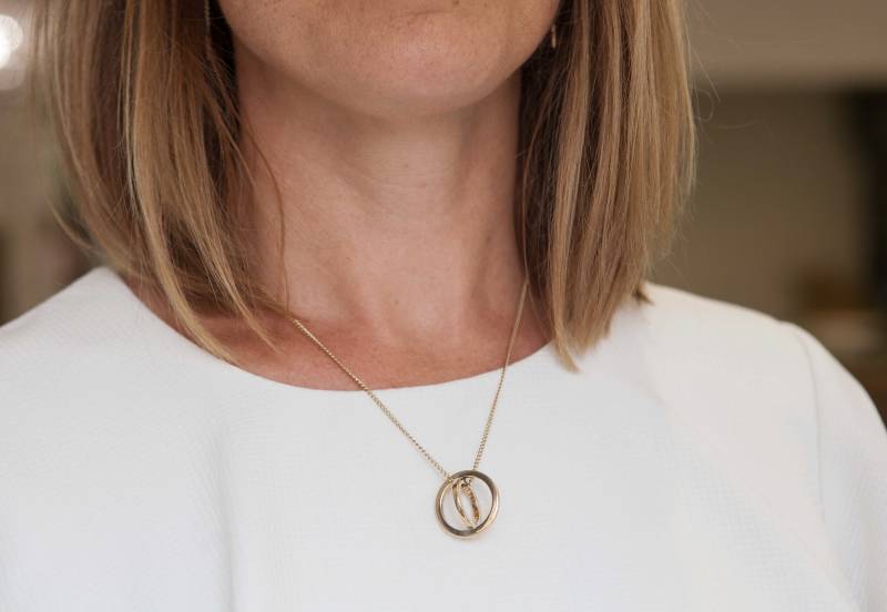 Kensington Gold Sphere Halskette | 9 Karat Massivgold 375 9K Kensington Gold Sphere Halskette | 9 Karat Massivgold 375 9K von Joulberry