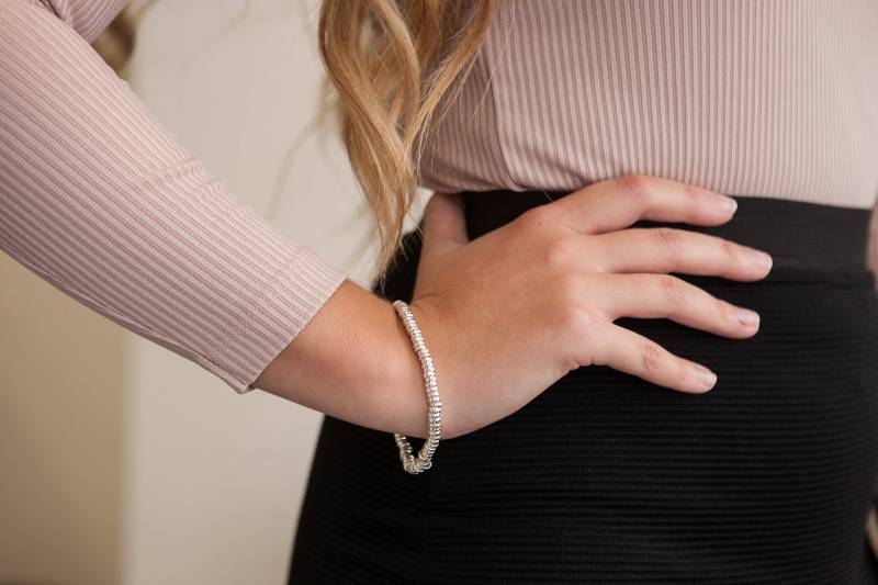 Madison Candy Chain Armband | Sterling 925 Massiv Silber Madison Candy Chain Armband | Sterling 925 Massiv Silber von Joulberry