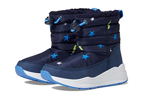 Joules Baby-Jungen Jnr Winterstiefel Stiefelette, Marineblaue Leuchtsterne, 25 EU von Joules