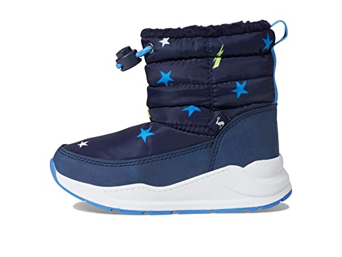 Joules Baby-Mädchen Jnr Winterstiefel Stiefelette, Marineblaue Leuchtsterne von Joules