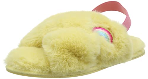 Joules Damen Kora Hausschuh, Pastel Yellow, X-Small von Joules