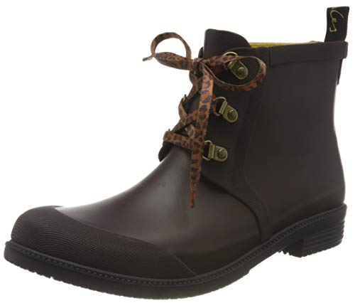 Joules Damen Ashby Gummistiefel, Dunkelbraun, 36 EU von Joules