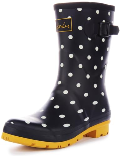 Joules Damen Molly Welly Gummistiefel, French Navy Spot, 36 EU von Joules