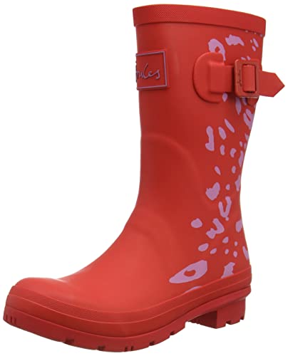 Joules Damen Molly Welly Gummistiefel, Redleop, 38 EU von Joules