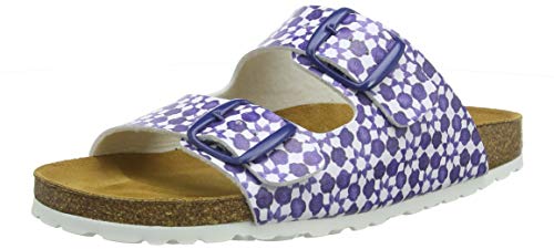 Joules Damen Penley Sandalen, Weiß (White Geo Whtgeo), 39 EU von Joules