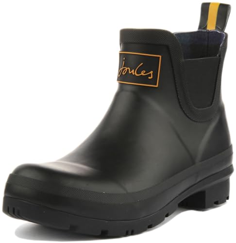 Joules Damen Wellibob Gummistiefel, Schwarz, 37 EU von Joules