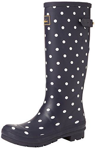 Joules Damen Welly Print Gummistiefel, French Navy Spot, 37 EU von Joules