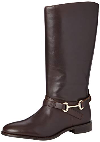 Joules Damen Westcote Kniehoch, Dark Brown, 38 EU von Joules