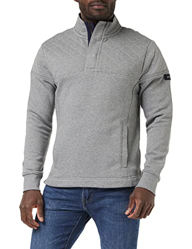 Joules Herren Darrington Pullover, Grey Marl, L von Joules