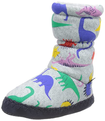 Joules Jungen Jnr Padabout Hausschuh, Grey Dino, Medium EU von Joules