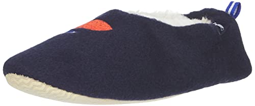 Joules Jungen Jnr Slippet Hausschuh, Rocket Navy Star, Small EU von Joules