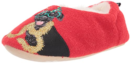 Joules Jnr Slippet Hausschuh Mädchen Christmas Dog small von Joules