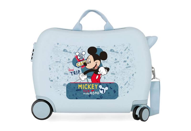 Joumma Bags Kinderkoffer Kinder Sitzkoffer Stabiler Hartschalenkoffer mit Sitzfunktion, Optimaler Reisebegleiter, da dieser Koffer als Handgepäck zählt von Joumma Bags