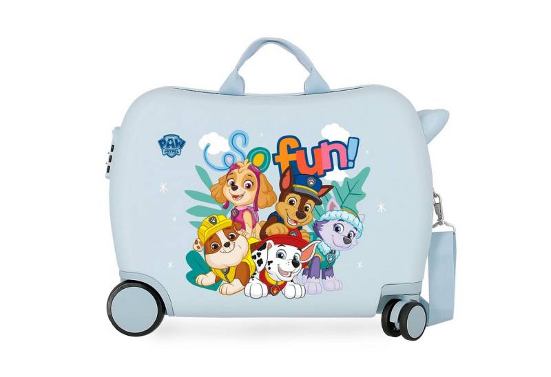 Joumma Bags Kinderkoffer Kinder Sitzkoffer Stabiler Hartschalenkoffer mit Sitzfunktion, Optimaler Reisebegleiter, da dieser Koffer als Handgepäck zählt von Joumma Bags