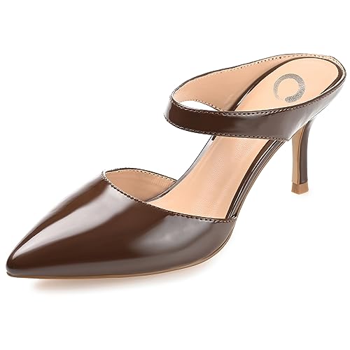 Journee Damen Maevali Pumps, Lack/Braun, 38 EU Journee Damen Maevali Pumps, Lack/Braun, 38 EU von Journee Collection