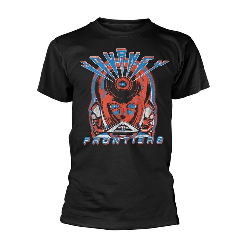 Journey Frontiers T-Shirt schwarz in 3XL von Journey