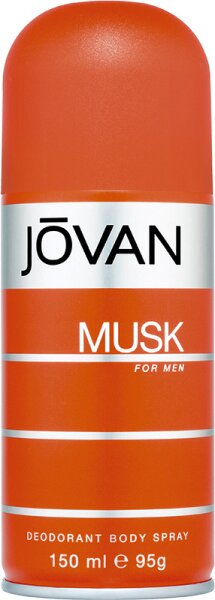 Jovan Musk for Men Deodorant Body Spray 150 ml von Jovan