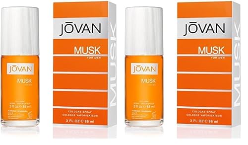 Jovan Musk Men EDC 88 ml Vapo, 2er Pack (1 x 88 ml) von Jovan