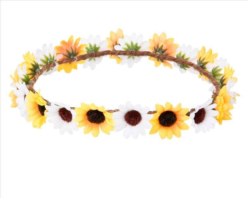 Sonnenblumen Blumenkranz Halo Haarband Sonnenblumen Blumenkranz Halo Haarband von JovanJane