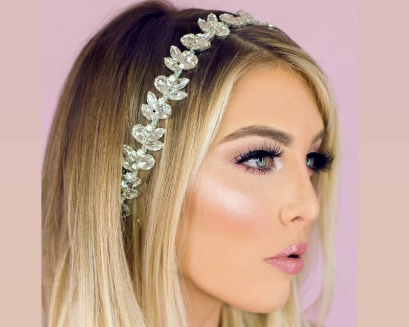 Vergoldetes Oder Versilbertes Strass Headpiece Vergoldetes Oder Versilbertes Strass Headpiece von JovanJane
