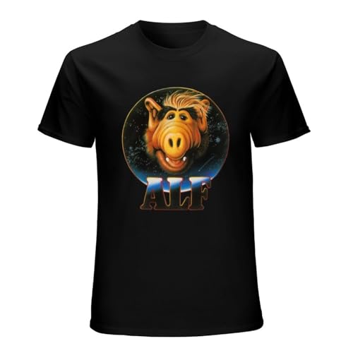 Alf Alien Lite Fm Tv Series Retro 80'S Vintage Short-Sleeve T-Shirt Black XL von Joxlbo