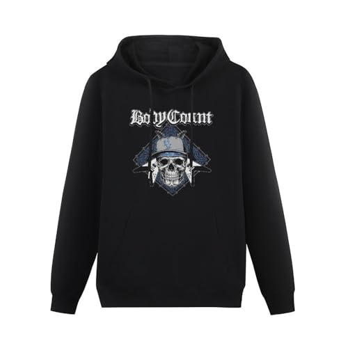 Joxlbo Body Count Unisex Long Sleeve Hoody with Pocket Sweatershirt Hoodie Attack Hoodies XXL von Joxlbo