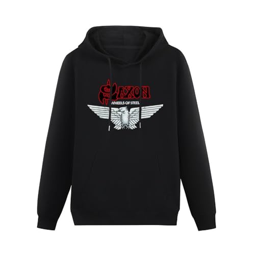 Joxlbo Saxon Wheels of Steel Hoodies Pullover Long Sleeve Sweatshirts XL von Joxlbo