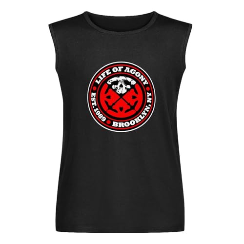 Life of Agony We Are The Underground Adult Men's Vests Tank Tops O-Neck 100% Cotton Undershirts Unisex Sleeveless T-Shirt XL von Joxlbo