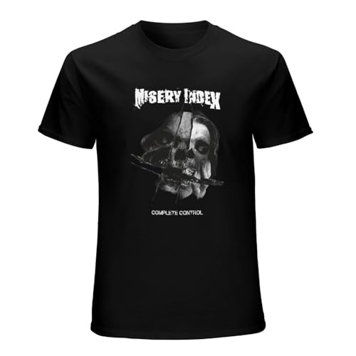 Misery Index Shirt Misery Index Complete Control Balck Short-Sleeve T-Shirt Black L von Joxlbo