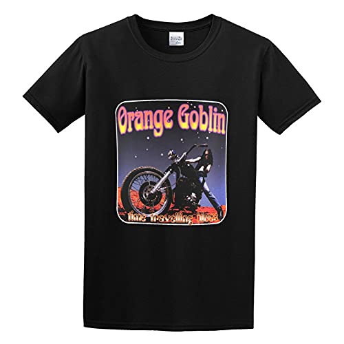 Orange Goblin Time Travelling Blues Unisex 100% Cotton Short-Sleeve T-Shirts Black XXXL von Joxlbo