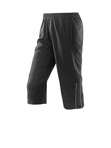 Joy Sportswear 3/4-Hose Marvin für Herren atmungsaktiv | Komfortbund mit Innenkordel | Eingrifftaschen Normalgröße, 46, Black von Joy Sportswear