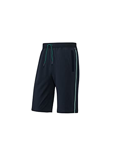 Joy Sportswear Bermuda Sportshorts Matteo für Herren Cotton Comfort aus angenehmen Baumwollmaterial, als Kurze Sporthose ideal für Fitnesstraining im Gym geeignet Normalgröße, 52, Night von Joy Sportswear