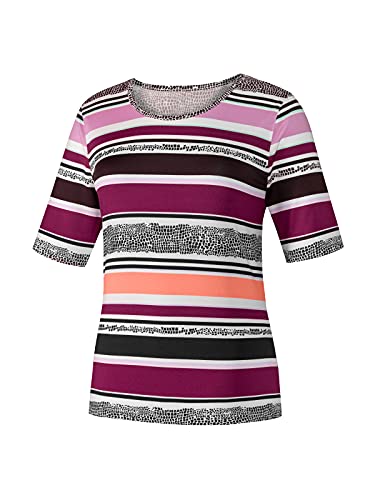 Joy Sportswear Damen Shirt ALMA, bequemes Sportshirt, ideal für Sport und Freizeit 40, Pflaume gestreift Joy Sportswear Damen Shirt ALMA, bequemes Sportshirt, ideal für Sport und Freizeit 40, Pflaume gestreift von Joy Sportswear
