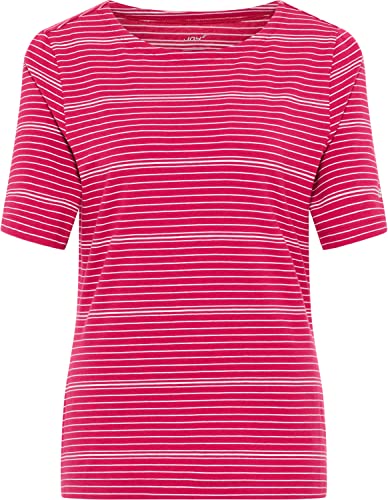 Joy Sportswear T-Shirt für Damen Sadie, optimal für alle Freizeitaktivitäten 38, Boysenberry Stripes von Joy Sportswear