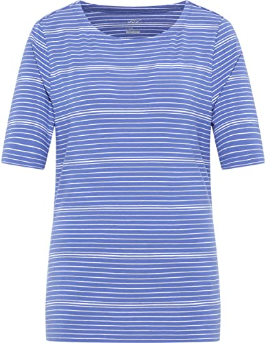 Joy Sportswear T-Shirt für Damen Sadie, optimal für alle Freizeitaktivitäten 44, Cornflower Stripes von Joy Sportswear