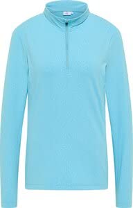 Joy Sportswear Franca Zip-Shirt für Damen aus Polyester und Elasthan, Hochwertiges Zip-Shirt mit Langen Ärmeln 38, Winter Sky von Joy Sportswear