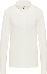 Joy Sportswear Franca Zip-Shirt für Damen aus Polyester und Elasthan, Hochwertiges Zip-Shirt mit Langen Ärmeln 46, Cream von Joy Sportswear