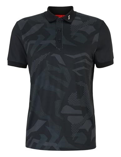 Joy Sportswear Herren G-Style_Polo Shirt AOP Polohemd, Anthracite Print, 52 von Joy Sportswear