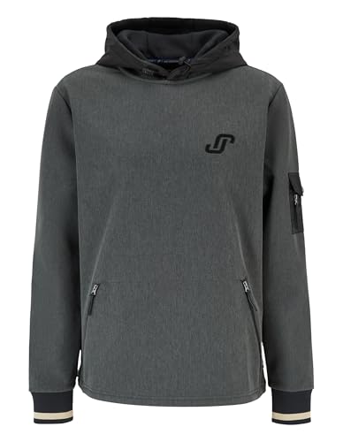 Joy Sportswear Herren G-Style_Softshell Hoodie Kapuzenpullover, leeds Grey Mel, 50 von Joy Sportswear