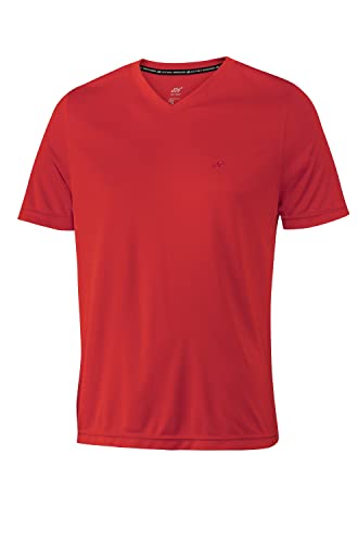 Joy Sportswear Herren-T-Shirt Andre, modisches Sportshirt im Kurzarm-Stil mit V-Ausschnitt ideal geeignet für das Fitnessstudio und alle Sportarten 56, Flame red Melange Joy Sportswear Herren-T-Shirt Andre, modisches Sportshirt im Kurzarm-Stil mit V-Ausschnitt ideal geeignet für das Fitnessstudio und alle Sportarten 56, Flame red Melange von Joy Sportswear