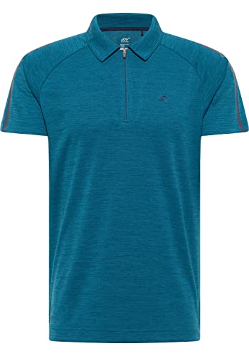 Joy Sportswear Poloshirt für Herren IVO Joy 52, deep Turquoise Melange von Joy Sportswear