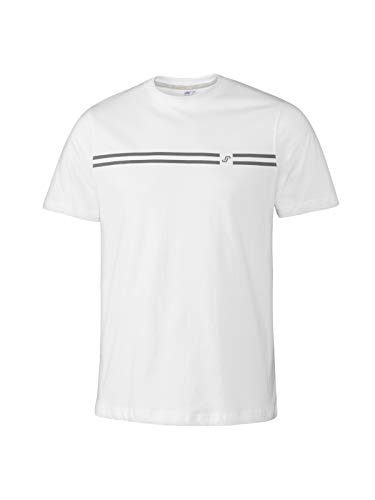 Joy Sportswear Jasper Herren-T-Shirt aus 100% Baumwolle, bequemes Sportshirt im Kurzarmschnitt, ideal für Training, Arbeit und Freizeit 52, White von Joy Sportswear