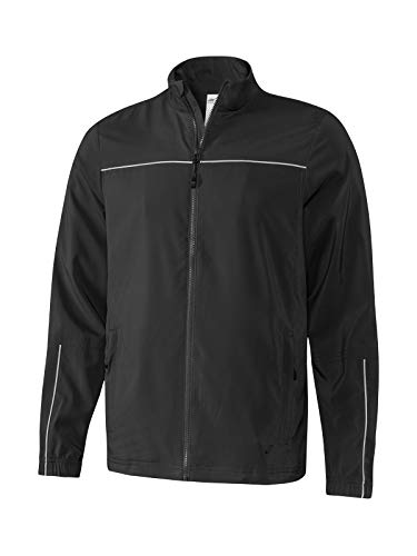 Joy Sportswear Kiran Herren-Jacke ideal für Sport und Freizeit, Bequeme Trainings- und Sweat-Zip-Jacke mit Langen Ärmeln und Reißverschlusstaschen 58, Black von Joy Sportswear