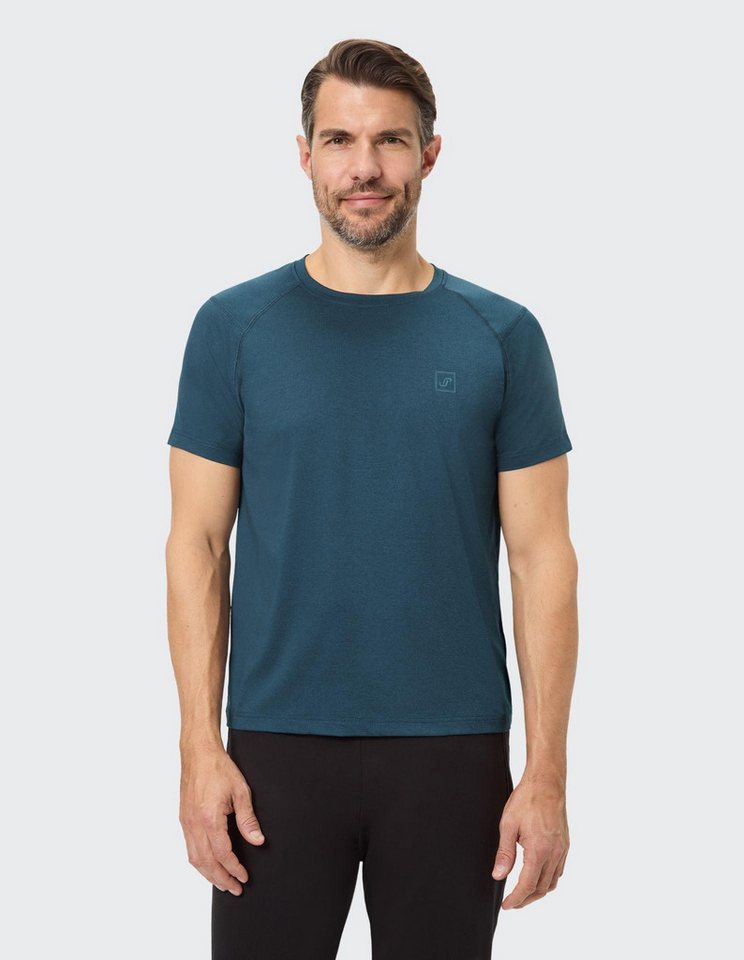 Joy Sportswear Kurzarmshirt JULES T-Shirt midnight oil mel. von Joy Sportswear
