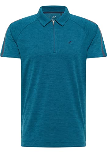Joy Sportswear Poloshirt für Herren IVO Joy 48, deep Turquoise Melange von Joy Sportswear