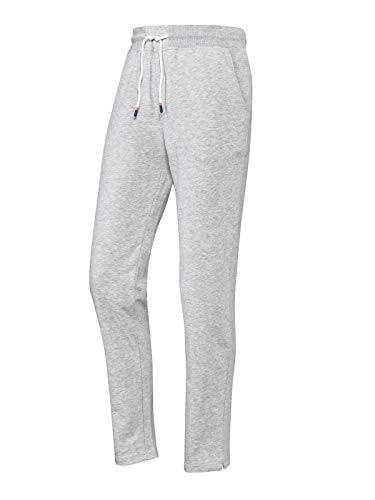 Joy Sportswear Simone Damenfreizeithose Cotton Comfort, langes Modell mit Taschen und bequemen Bund, optimal für Sport und Gymnastik sowie Freizeitaktivitäten Kurzgröße, 20, Smoke Melange von Joy Sportswear